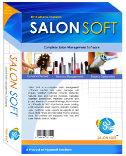 Salon Soft , Salon Software CD Box,  Salon Software India